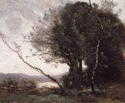 Jean Baptiste Simeon Chardin The Leaning Tree Trunk USA oil painting artist